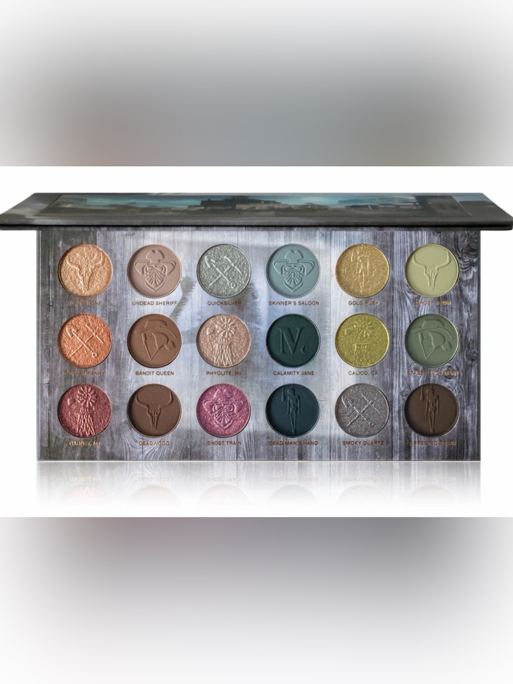 Nomad Cosmetics GHOST TOWN USA PALETTE
